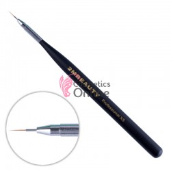 Pensula de unghii 2M Black Beauty pentru pictura din par natural Decor XS